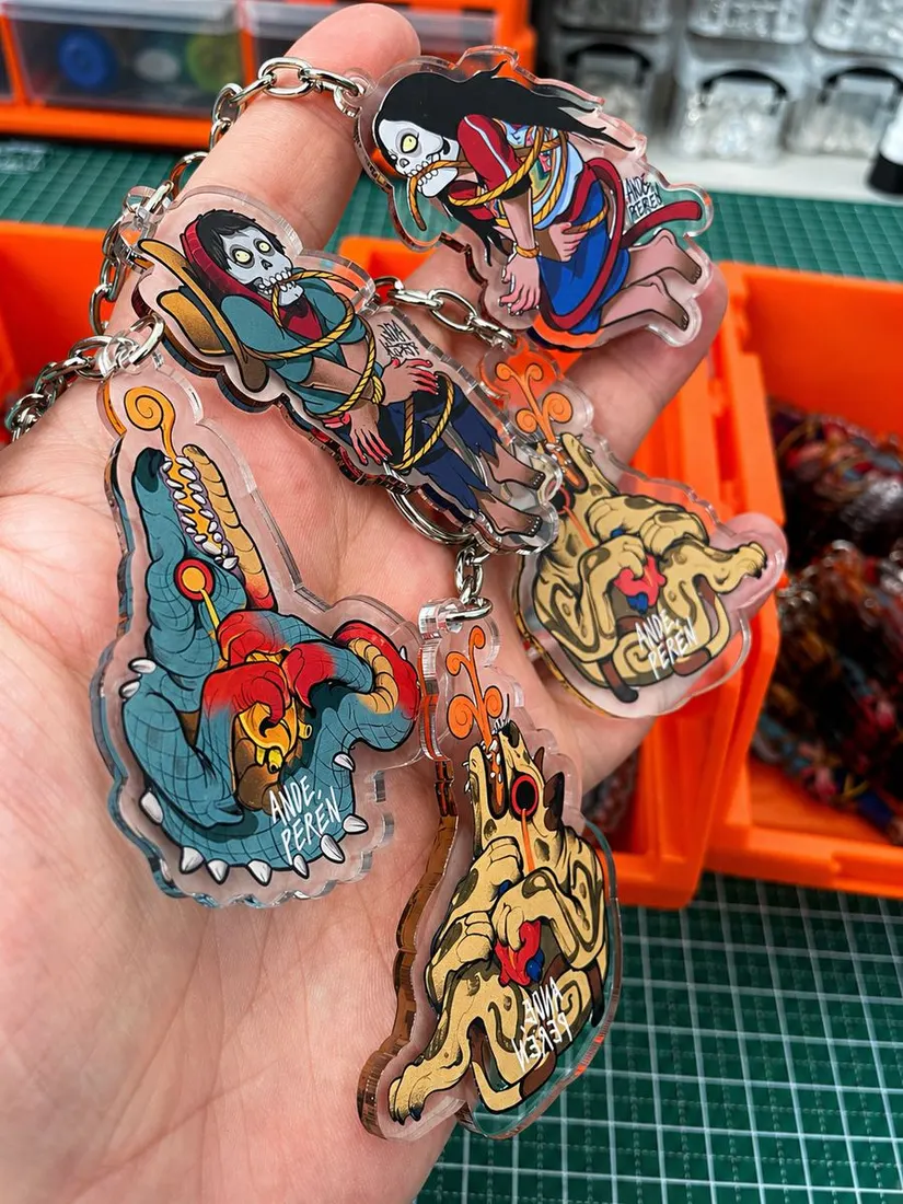 Llaveros acrílicos personalizados